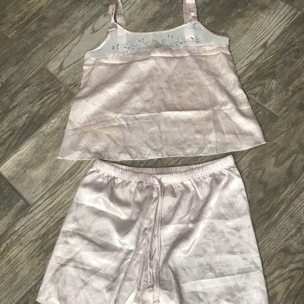 Silky pajamas